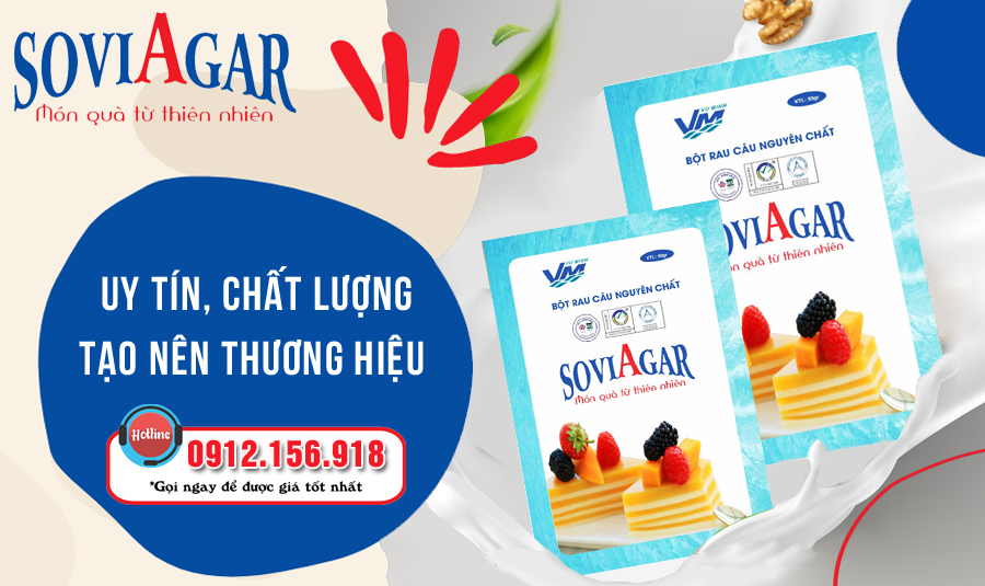 Vũ Minh Soviagar - Chuyên sản xuất bột rau câu chất lượng, giá tốt