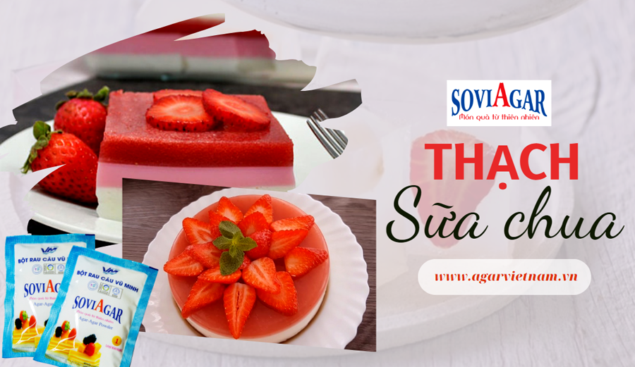 Hè này, đừng bỏ qua 3 món thạch sữa chua thơm mát, bổ dưỡng, cực dễ làm