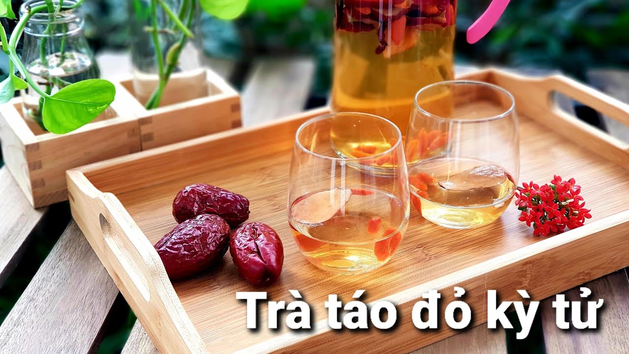 Bí quyết pha táo đỏ kỳ tử đúng cách giúp đẹp da, giữ dáng