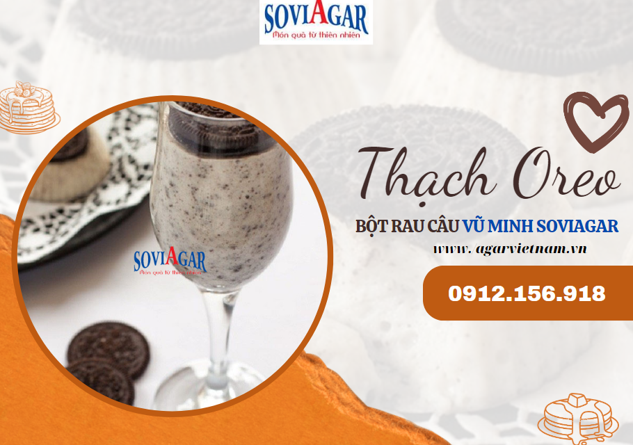 Độc đáo mới lại với món thạch Oreo thơm ngon khó cưỡng