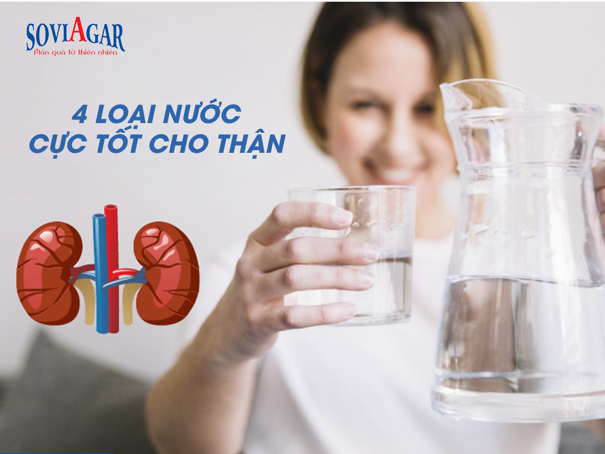 Chăm chỉ uống 4 loại nước này là ‘thuốc’ dưỡng thận cực tốt