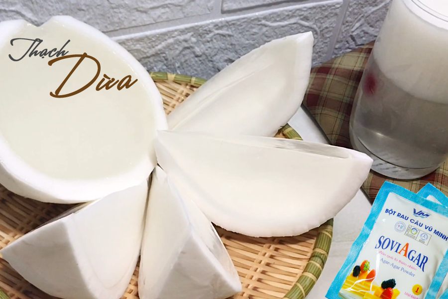 Mẹo làm rau câu dừa thơm ngon, cực đỉnh, siêu đơn giản tại nhà