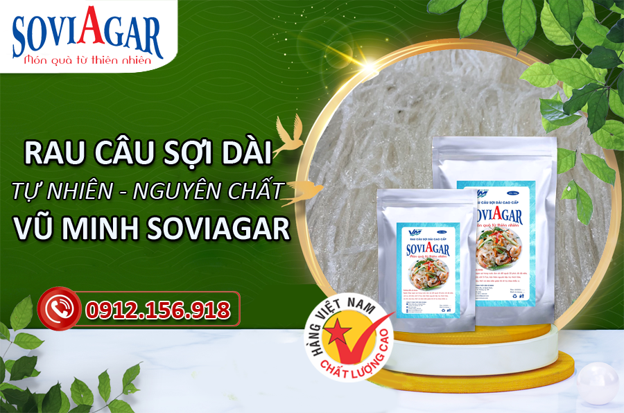 Nơi cung cấp rau câu sợi dài chất lượng, giá tốt toàn quốc 2024