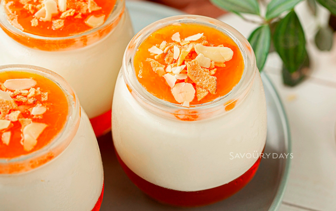Hướng dẫn làm sữa chua thạch trà đào cho da đẹp dáng xinh
