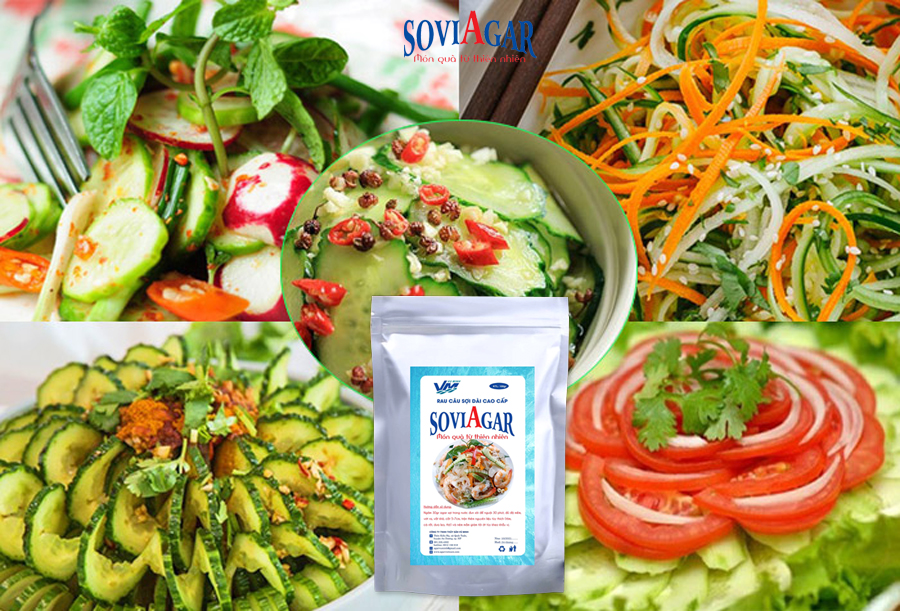 Cách Làm Salad Rong Câu Sợi Dài Tươi Mát Cho Ngày Hè