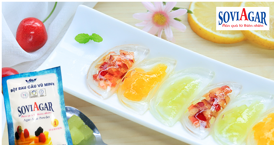 Gợi ý cách làm thạch trái cây dạng bánh bột lọc ngon mê mẩn