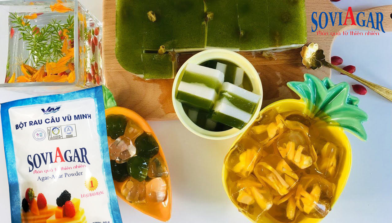 Bột Rau Câu Vũ Minh Soviagar – Khơi Nguồn Sáng Tạo Cho Những Món Thạch Đặc Sắc