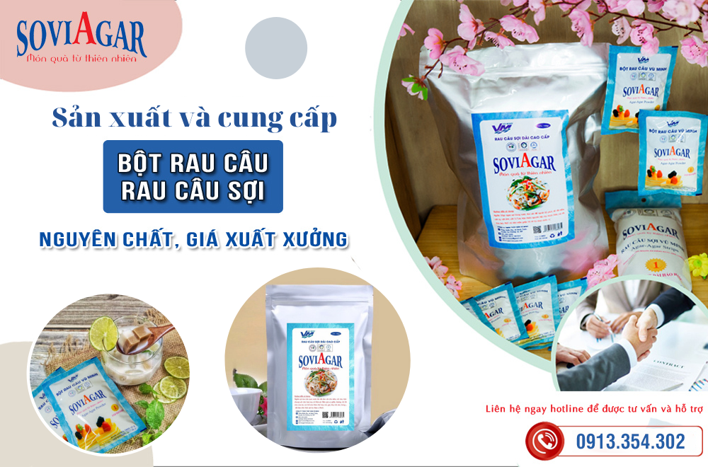 Rau Câu Sợi Soviagar – Ngon Từng Sợi, Chuẩn Từng Món