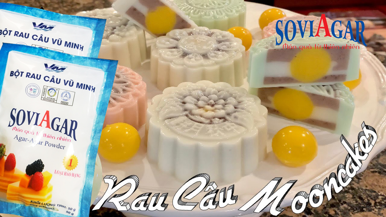 Mùa Trăng Này, Thử Làm Bánh Trung Thu Rau Câu Cùng Soviagar!