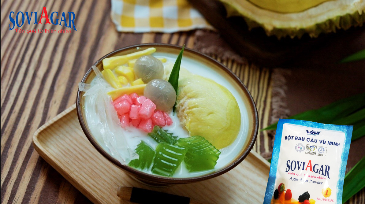 Thưởng Thức Chè Thạch Sầu Riêng – Mát Lạnh, Béo Ngậy Chuẩn Vị Từ Vũ Minh Soviagar