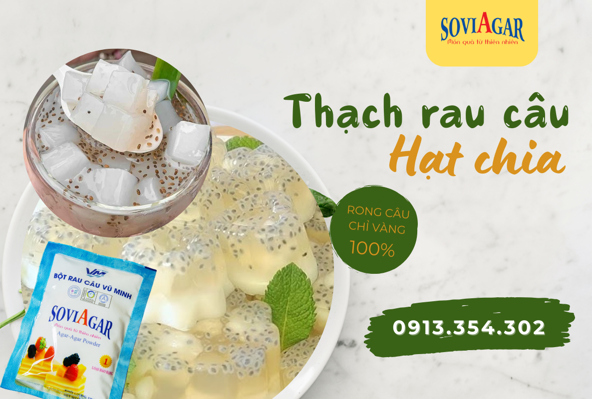 Tại Sao Thạch Rau Câu Hạt Chia Lại Được Chị Em Yêu Thích Đến Vậy?