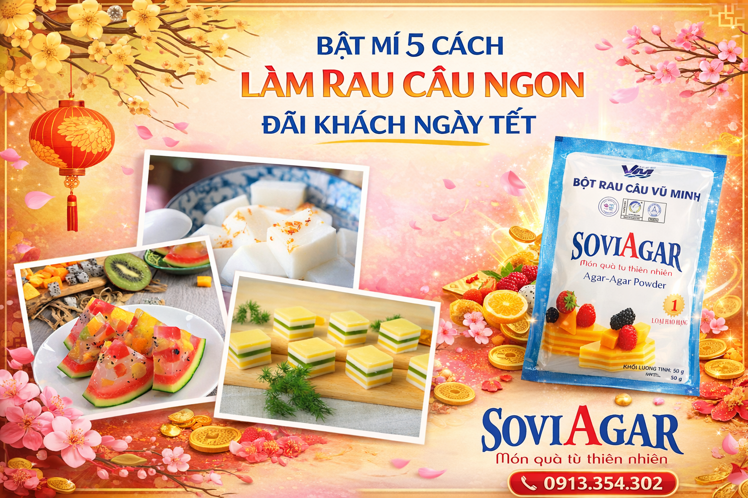 Cách Làm Thạch Rau Câu Ngon, Đãi Khách Ngày Tết – Thanh Mát, Dễ Làm, Ai Cũng Khen