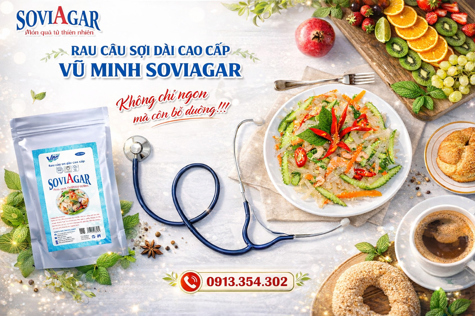 Rau Câu Sợi Vũ Minh – Sản Phẩm Hot, Cơ Hội Kinh Doanh Lớn  2026