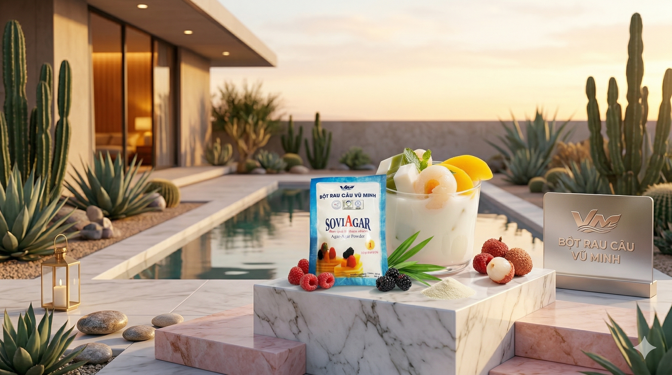 Da Đẹp, Dáng Xinh Với Sữa Chua Đào Thạch Vải Lá Dứa – Ngại Gì Không Thử!