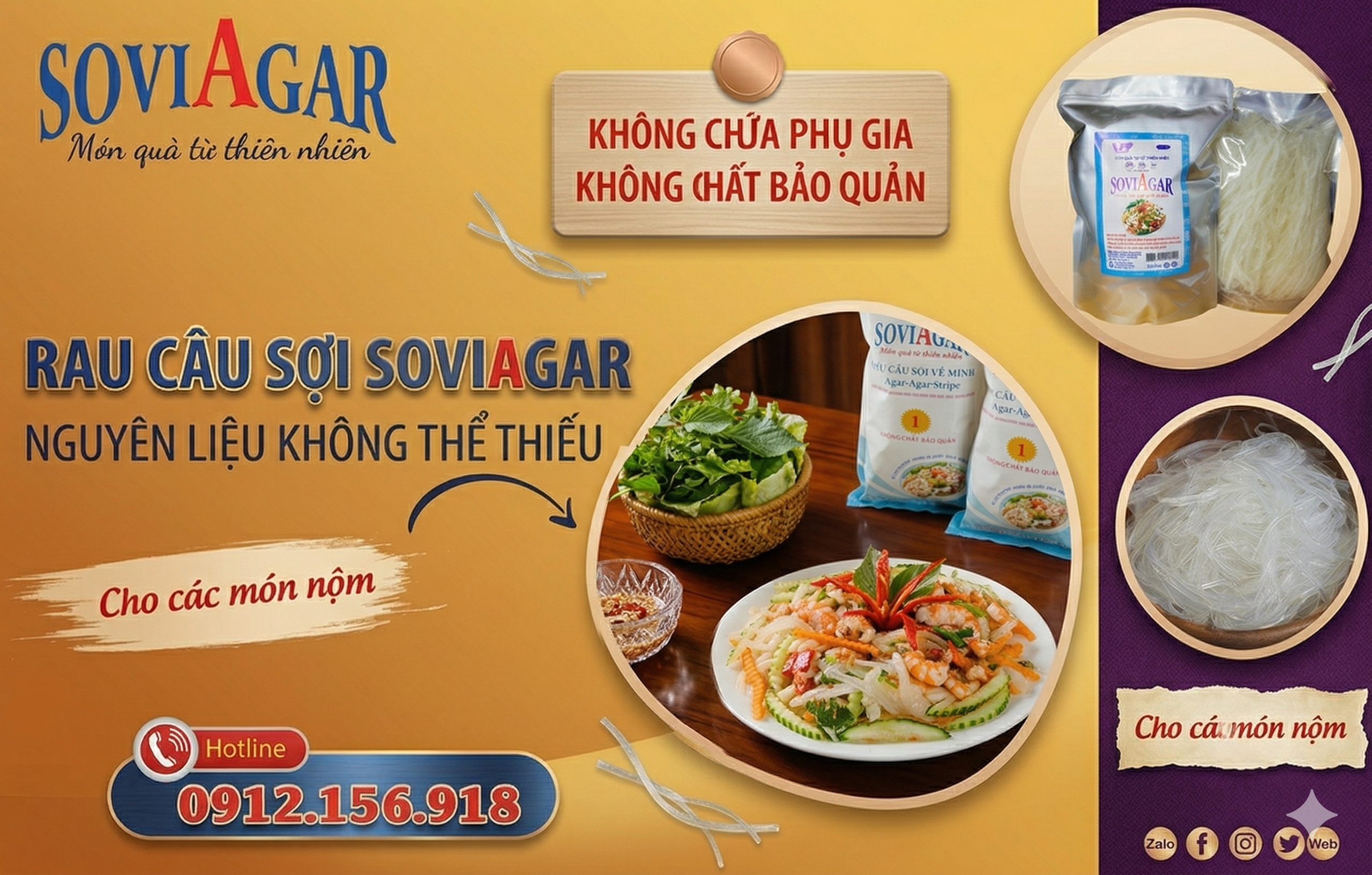Rau Câu Sợi Vũ Minh Soviagar – Món Ngon Thanh Mát “Gây Sốt” Mọi Nhà