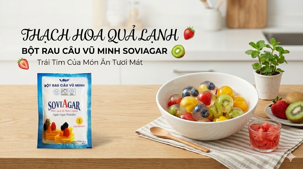 Thạch hoa quả lạnh – “vũ khí lợi hại” giúp hội chị em bỏ ngay thói quen ăn vặt