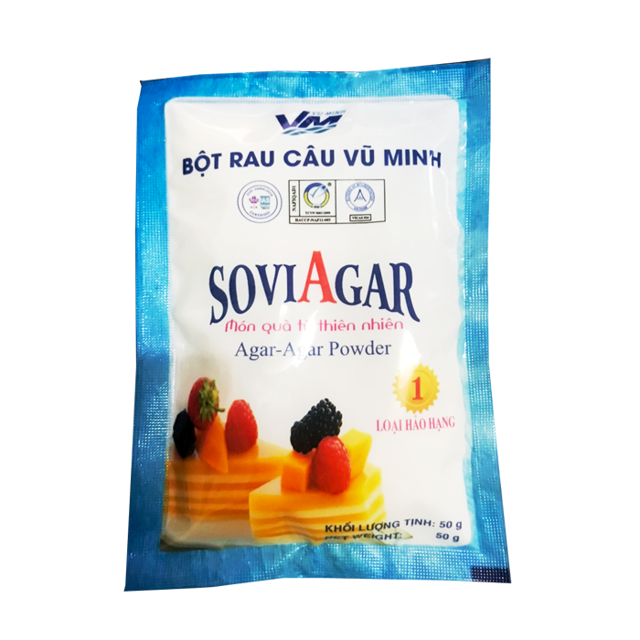 Bột rau câu Vũ Minh SoviAgar 50g