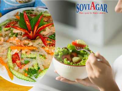 Xu Hướng Healthy Eating Cùng Rau Câu Sợi Vũ Minh Soviagar
