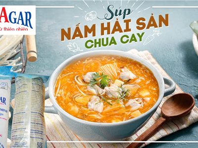 Bí Quyết Làm Súp Rau Câu Sợi Nấm Hải Sản Chua Cay Ngon Khó Cưỡng