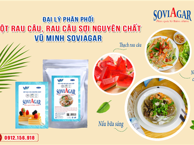 Rau Câu Sợi & Bột Rau Câu Nguyên Chất - Tinh Hoa Từ Tự Nhiên