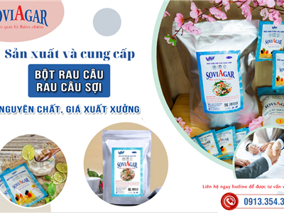 Rau Câu Sợi Soviagar – Ngon Từng Sợi, Chuẩn Từng Món