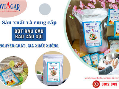Rau Câu Sợi Soviagar – Ngon Từng Sợi, Chuẩn Từng Món