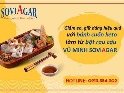Tự Làm Bánh Cuốn Keto Chuẩn Eat Clean Bằng Bột Rau Câu – Vừa Nhanh, Vừa Ngon
