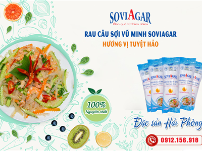 Lựa Chọn Tự Nhiên Cho Món Ăn Khỏe – Rau Câu Sợi Vũ Minh Soviagar
