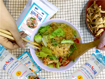 Salad Rau Câu Sợi – Lựa Chọn Mới Của Người Ăn Kiêng Thông Minh 