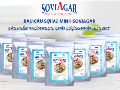 Rau Câu Sợi Vũ Minh  Soviagar – Tươi Mát, Dai Giòn, Vị Tự Nhiên Từ Biển