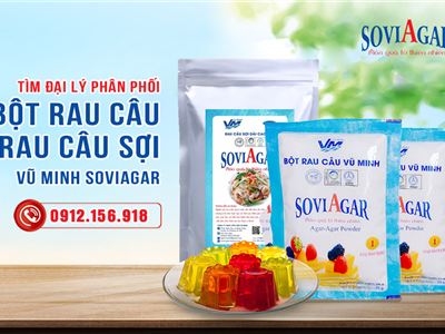 BỘT RAU CÂU VŨ MINH SOVIAGAR – TẠO NÊN NHỮNG MÓN TRÁNG MIỆNG NGON, AN TOÀN CHO CẢ NHÀ