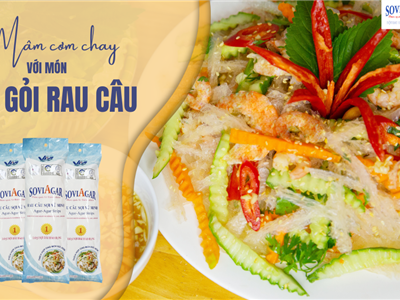 Thanh Mát Mùa Vu Lan: Mâm Cơm Cúng Rằm Tháng 7 Với Gỏi Rau Câu Sợi Dài