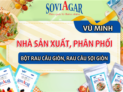 Đơn Vị Cung Cấp & Sản Xuất Rau Câu Sợi, Bột Rau Câu Hàng Đầu Việt Nam
