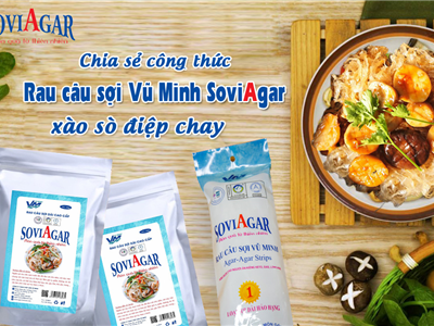 Rau Câu Sợi Vũ Minh SoviAgar Cho Bữa Ăn Thuần Chay Nhẹ Nhàng Mà Trọn Dinh Dưỡng