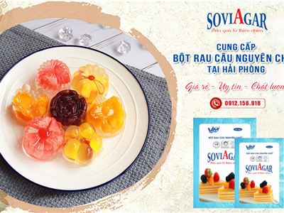 Thạch Rau Câu Soviagar: Nguyên Liệu Nhỏ – Biến Hoá Ngàn Món Ngon 