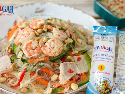 Nộm Rau Câu Sợi – Món Ngon Thanh Mát Từ Rau Câu Vũ Minh SoviAgar