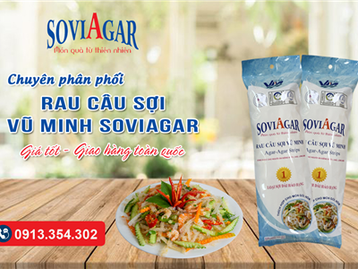 Vũ Minh Soviagar – Rau Câu Sợi Nguyên Chất Cho Gia Đình & Kinh Doanh