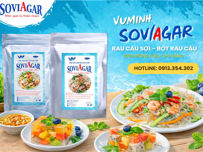 Khỏe Đẹp, Giữ Dáng Hiệu Quả Với Rau Câu Sợi Vũ Minh Soviagar