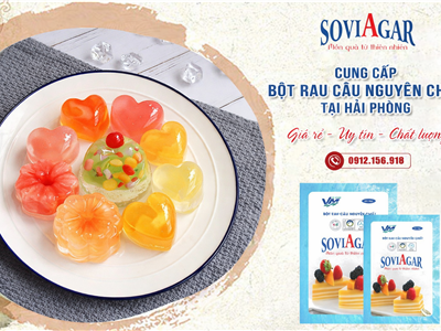 Thạch Rau Câu Soviagar: Ngon – Mát – Dễ Làm Cho Mọi Gia Đình Việt