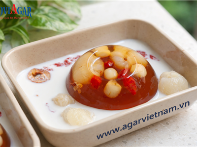 Cách Làm Rau Câu Nhãn Kỷ Tử Sữa Dừa Thanh Mát Từ Bột Rau Câu Nguyên Chất Vũ Minh Soviagar