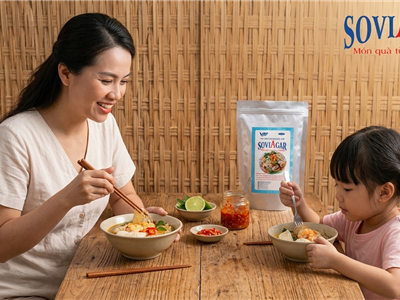 Trải nghiệm Miến Rau Câu Sợi Vũ Minh Soviagar Kiểu Thái Dai Giòn Sừn Sựt