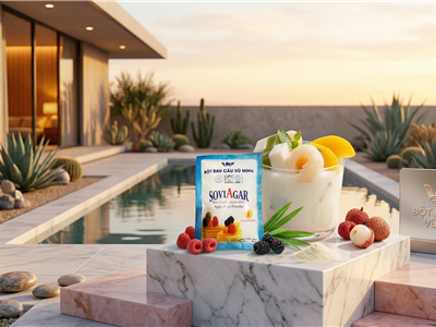 Da Đẹp, Dáng Xinh Với Sữa Chua Đào Thạch Vải Lá Dứa – Ngại Gì Không Thử!