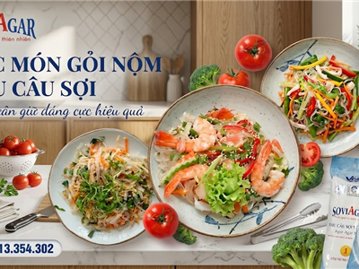 Rau Câu Sợi Vũ Minh SoviAgar – Bí Quyết Tạo Nên Những Món Tráng Miệng Đẹp Mắt Và Hấp Dẫn
