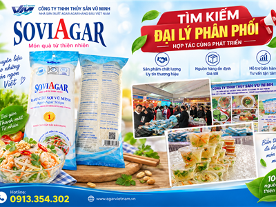 Tìm Kiếm Đại Lý Phân Phối Rau Câu Sợi Vũ Minh SoviAgar – Cơ Hội Hợp Tác Kinh Doanh Hấp Dẫn