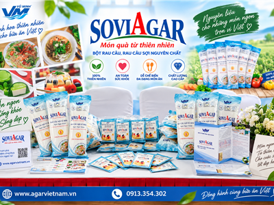Phân Phối Bột Rau Câu SOVIAGAR – Rau Câu Sợi Vũ Minh Toàn Quốc, Chính Sách Hợp Tác Hấp Dẫn