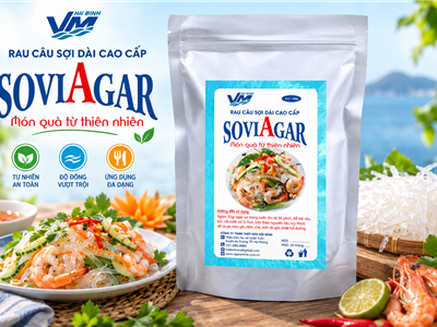 Rau Câu Sợi Dài Cao Cấp SOVIAGAR – Món Quà Từ Thiên Nhiên Cho Những Món Ăn Thanh Mát