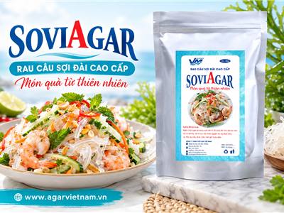 Rau Câu Sợi Dài Cao Cấp SOVIAGAR – Bí Quyết Làm Món Ngon Thanh Mát